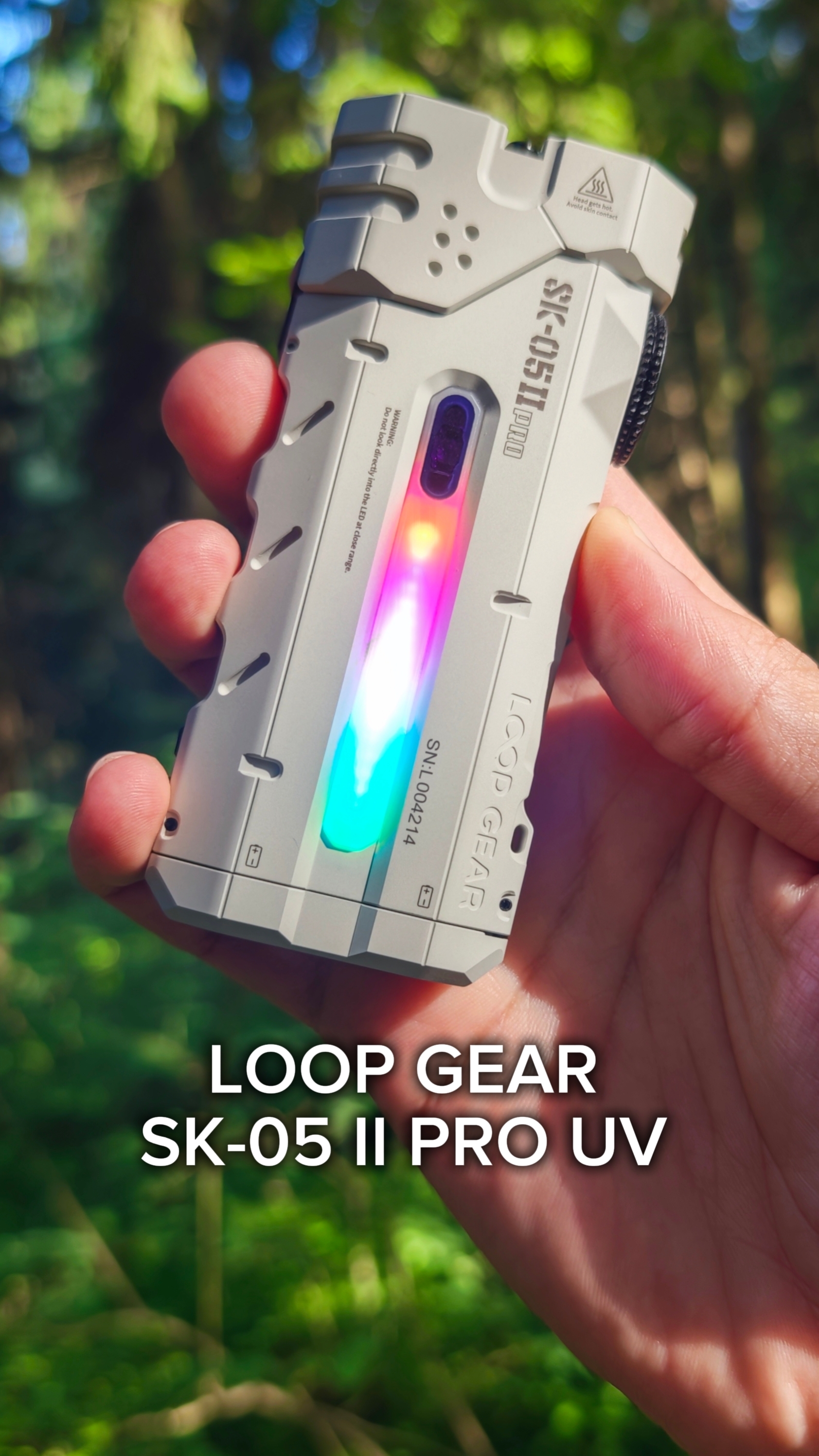 Космический фонарь LOOP GEAR SK05 Pro 2 UV смотреть онлайн