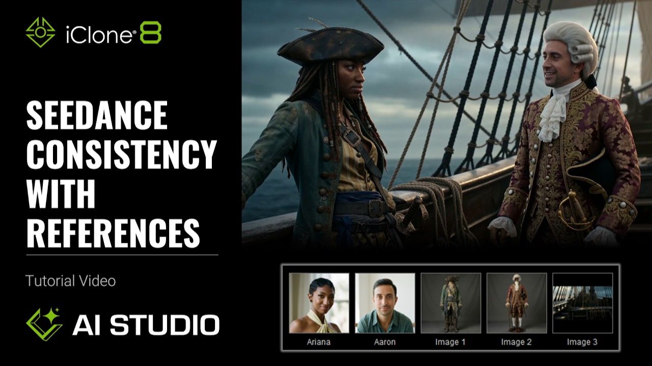 Create Consistent Videos with Seedance References AI Studio Tutorial смотреть онлайн