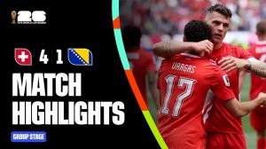 🇨🇭 ШВЕЙЦАРИЯ - 🇧🇦 БОСНИЯ И ГЕРЦЕГОВИНА 4:1 | ⚽ ЧМ-2026 | ГОЛЫ И ЛУЧШИЕ МОМЕНТЫ МАТЧА
