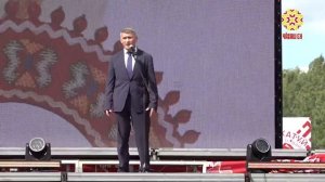 Участников Всечувашского Акатуя поприветствовал руководитель региона Олег Николаев