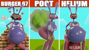 Майнкрафт Строительство: ❤️ДЕВУШКА ДЖАКС: 🍔БУРГЕРЫ vs 🤢ПЕРДЁЖ vs 😂ГЕЛИЙ!!! Цифровой 🎪Цирк