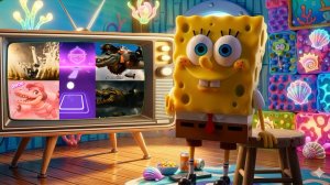 Губка Боб смотрит TV: BRAINROT LEGO 🆚 BRAINROT PIRATES 🆚 BRAINROT ZOMBIE. Tiles Hop