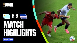 🇺🇾 УРУГВАЙ - 🇨🇻 КАБО-ВЕРДЕ 2:2 | ⚽ ЧМ-2026 | ГОЛЫ И ЛУЧШИЕ МОМЕНТЫ МАТЧА