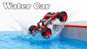 Собирая из LEGO автомобиль-амфибию, покоряйте Экстремальные водные преграды