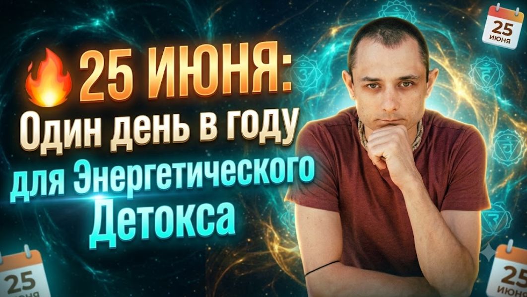 🔥 25 июня: Один день в году для Энергетического Детокса смотреть онлайн