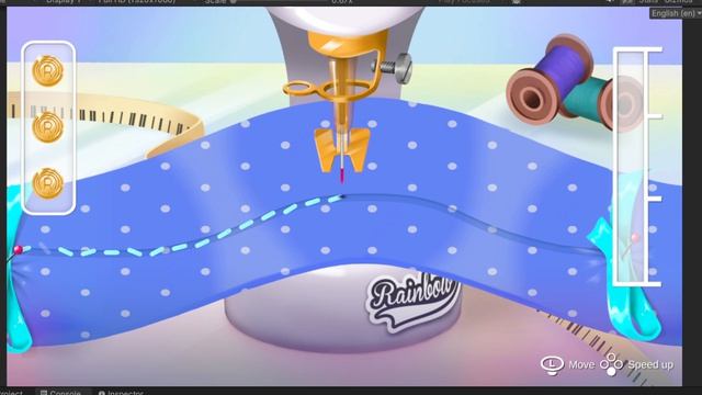 Rainbow High - minigame - sewing