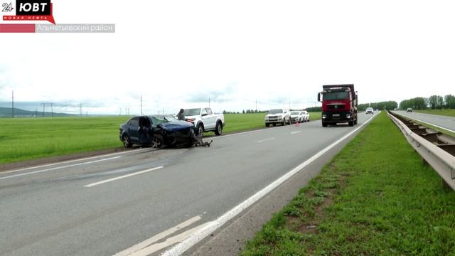 В Альметьевском районе произошло два ДТП за день