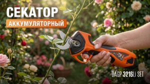 Секатор аккумуляторный DAEWOO DAGP 3216Li SET