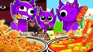 ДЕРПЛ ФЭМИЛИ ВКУСНОЕ ЧАВКАНЬЕ НА УЛИЦЕ ГИГАНТСКИЕ ОСТРЫЕ ЛАПША ТТОКПОККИ КОРНДОГ ХЕРШИ МЭНДЭМ ASMR