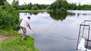 Ловля Осётра на 2-м Вип водоёме РК «Фишка Петряиха»