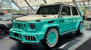 Mercedes-AMG G63 MANSORY AZURA 2027 года — обзор интерьера и экстерьера.
