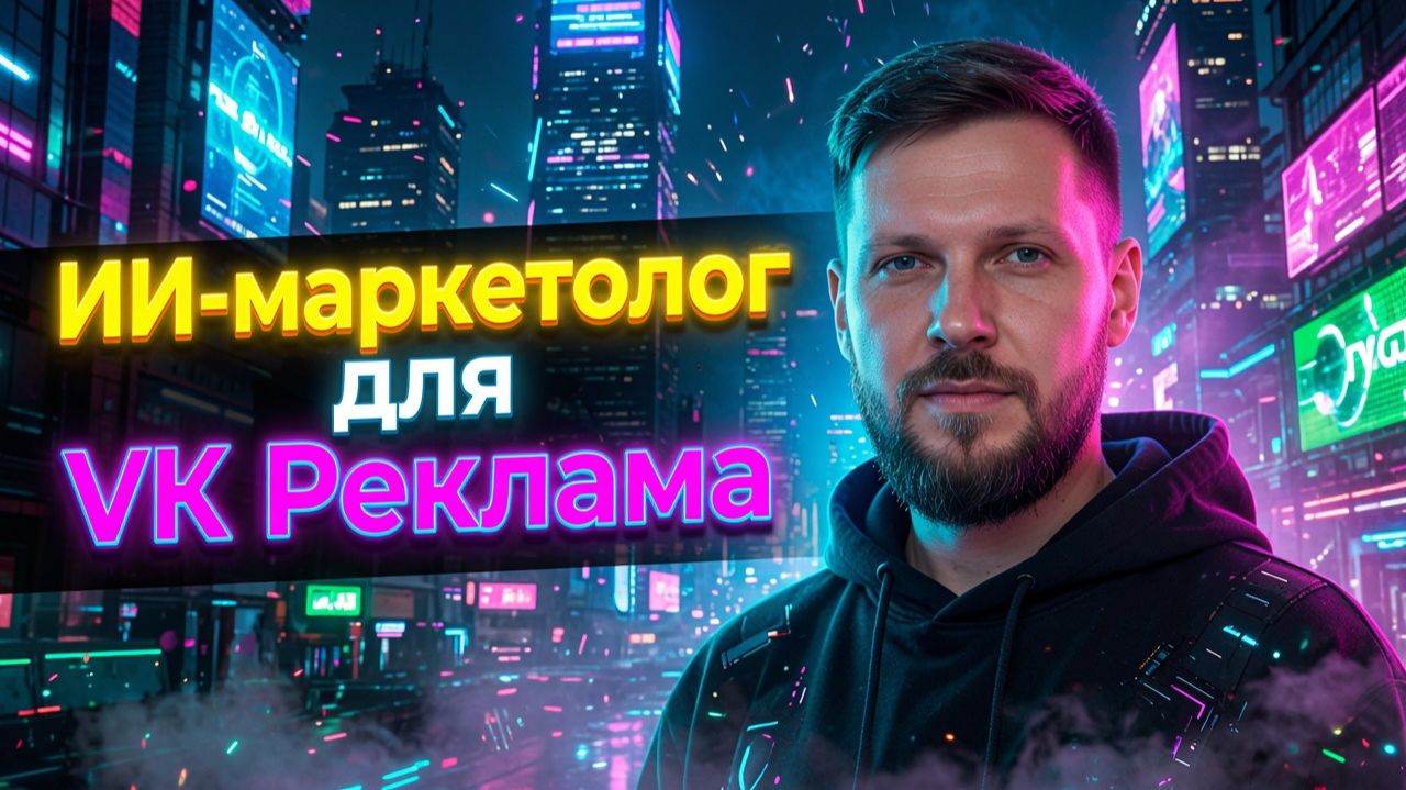 ИИ-маркетолог для VK Реклама: как настроить и запустить таргетированную рекламу в ВК #VKреклама #vk