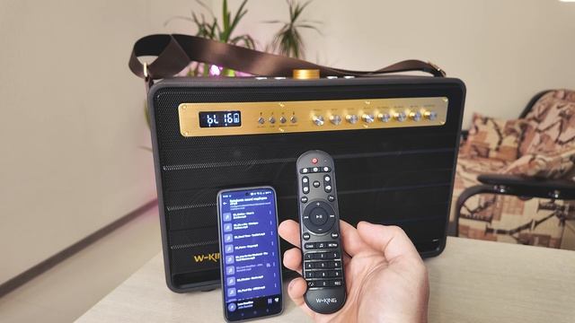 Обзор, в котором даже я запел. Караоке колонкаи W-King K6L смотреть онлайн