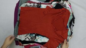 44715 Футболки женские, 1пак, T SHIRT WOMAN, секонд (extra) оптом