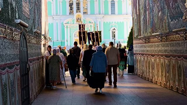 крестный ход в Дивеево