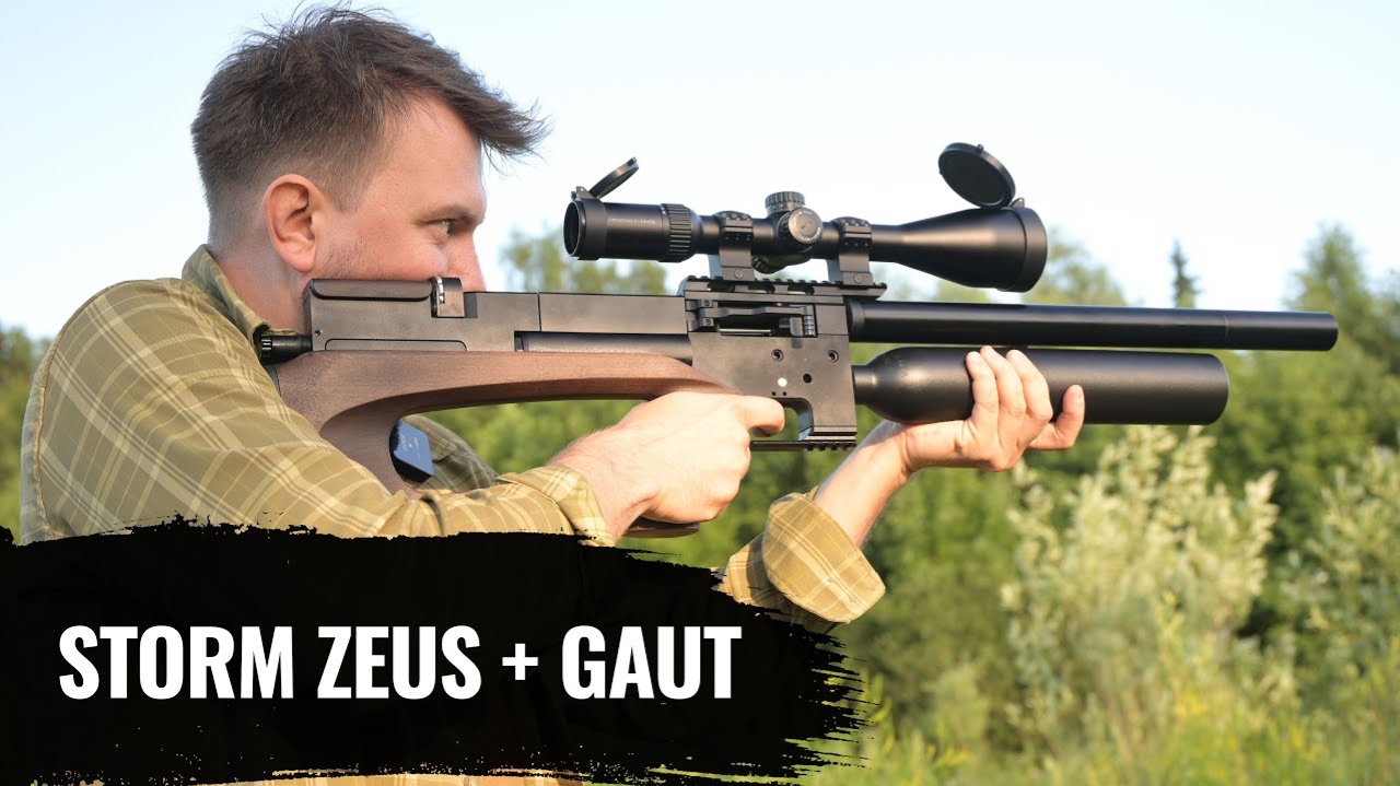 Новинка: Storm Zeus с оптикой Gaut - проверяем кучность смотреть онлайн