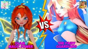 The Fairy Guardians Vs Glam Magic Power - All Transformation and Powers (Comparison)