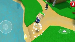 Котик голоден в игре Super bear Adventure (мини сериал)