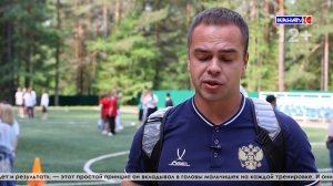 На футбольном поле в городе детства «Чайка», даже мячи помнят своего учителя - Вадима Горева