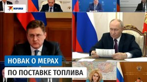 Вице-премьер Александр Новак: «Cитуация на топливном рынке непростая, но контролируемая»