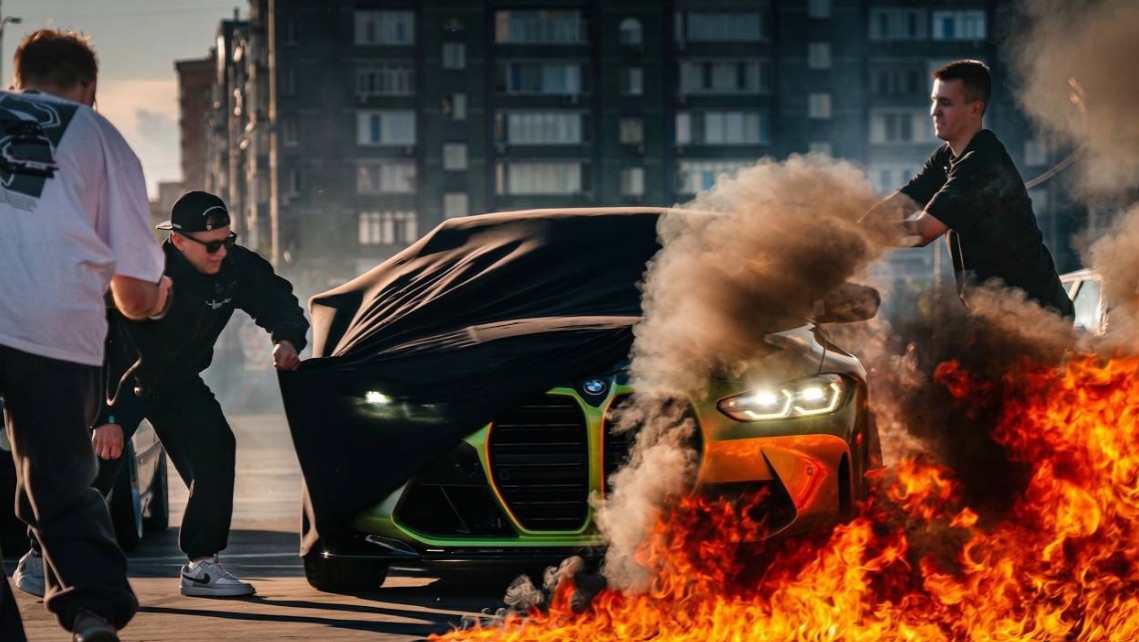 [Перезалив с ютуба]Огненный ФИНАЛ СГОРЕВШЕЙ BMW M4! Снова тушим машину... смотреть онлайн