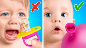 Лучшие лайфхаки для находчивых родителей 😱 как порадовать ребёнка