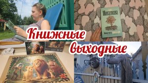 КНИЖНЫЕ ВЫХОДНЫЕ | Читаю «Нежные листья, ядовитые корни», собираю деревянные пазлы, огородные дела