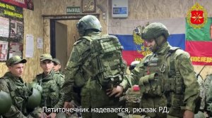Проведение телемоста военнослужащими подразделений войск БПС