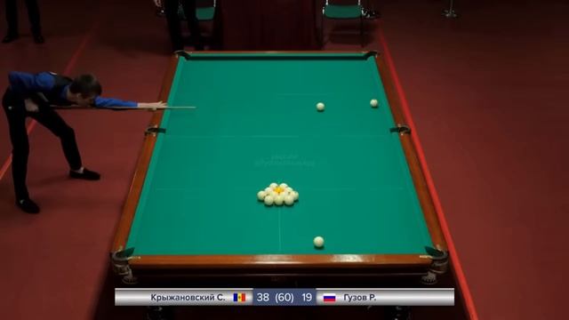 бильярд.. КРЫЖАНОВСКИЙ СЕРГЕЙ VS ГУЗОВ РОСТИСЛАВ. КУБОК ГУБЕРНАТОРА ПЕРМСКОГО КРАЯ.