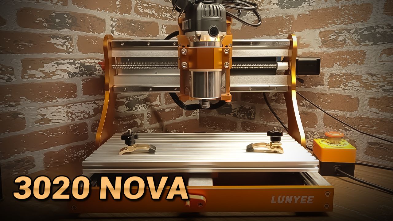 Обзор ЧПУ станка Lunyee 3020 Nova смотреть онлайн