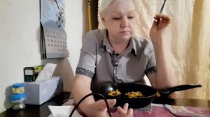 25-06-2026  #mukbangtatyanaeats #жареная картошечка на сковороде 🍳🍟😋
