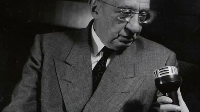 Министр-председатель Временного правительства России 1917 году А.Ф.Керенский интервью, 1964 год