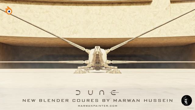BLENDER Creating the Dune Ornithopter 1_Introduction смотреть онлайн