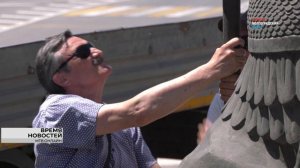 В Волгограде скульптуру Александра Невского перенесли с площади Павших Борцов