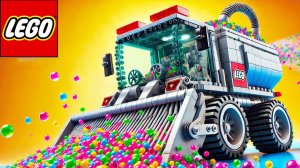 I Build Lego Car Cleaning Orbeez 🚚 Lego Technic Car