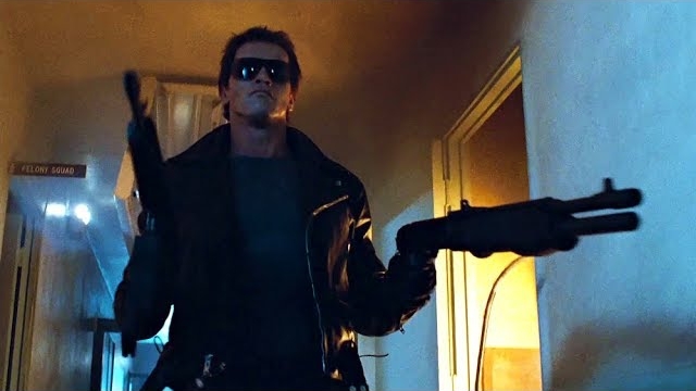 I'll be back (Police station assault) | The Terminator [Open Matte, Remastered] смотреть онлайн