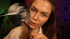 ASMR Детальный осмотр лица ~ Крупный план, личное внимание и расслабляющая проверка