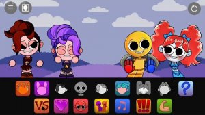 Поппи Плейтайм девушка Игрока нашла 6 игроков в моде Sprunki!