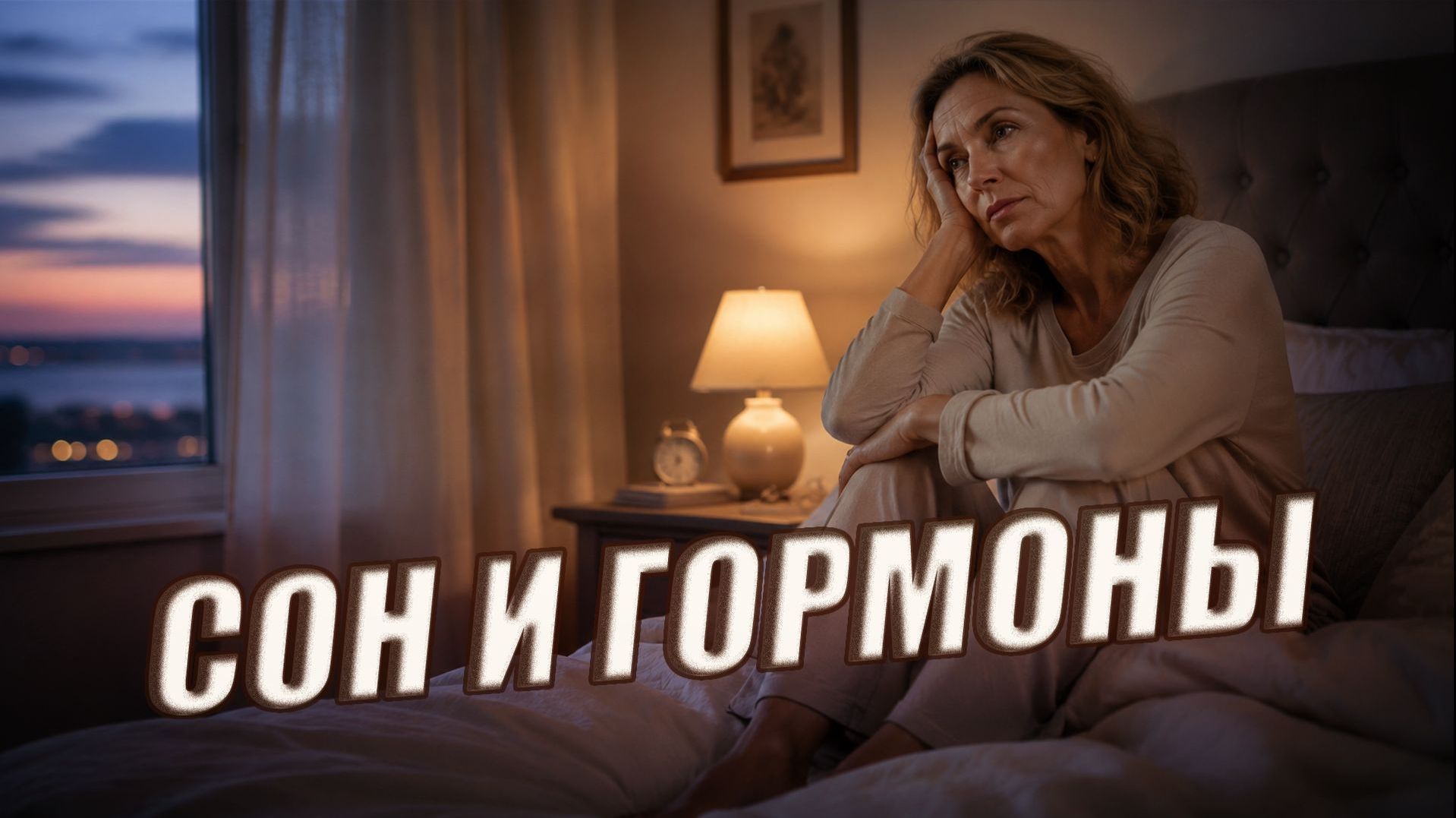 Бессонница в менопаузу: причины и решение