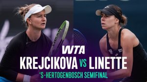 13.06.2026 | Барборы Крейчиковой - Магды Линетт | Лучшие моменты матча | WTA Hertogenbosch 2026