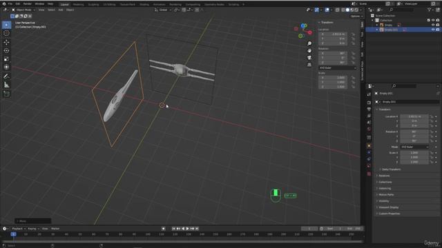BLENDER Creating the Dune Ornithopter 3_Adding the reference images смотреть онлайн