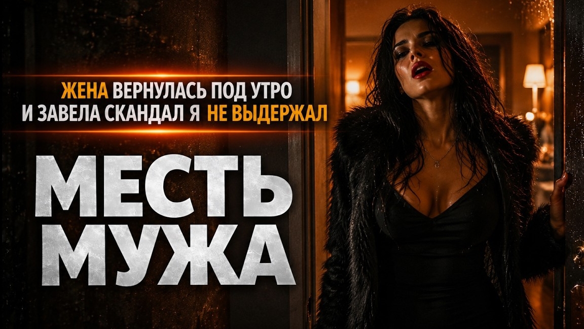 ЖЕНА ВЕРНУЛАСЬ ПОД УТРО И ЗАВЕЛА СКАНДАЛ Я НЕ ВЫДЕРЖАЛ I МЕСТЬ МУЖА смотреть онлайн