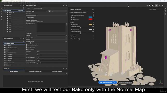 Create a Stylized Fort for Games Blender to Substance 18 Exporting files and importing into SP смотреть онлайн