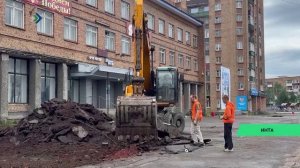 В Инте стартовало благоустройство по программе «Формирование комфортной городской среды»