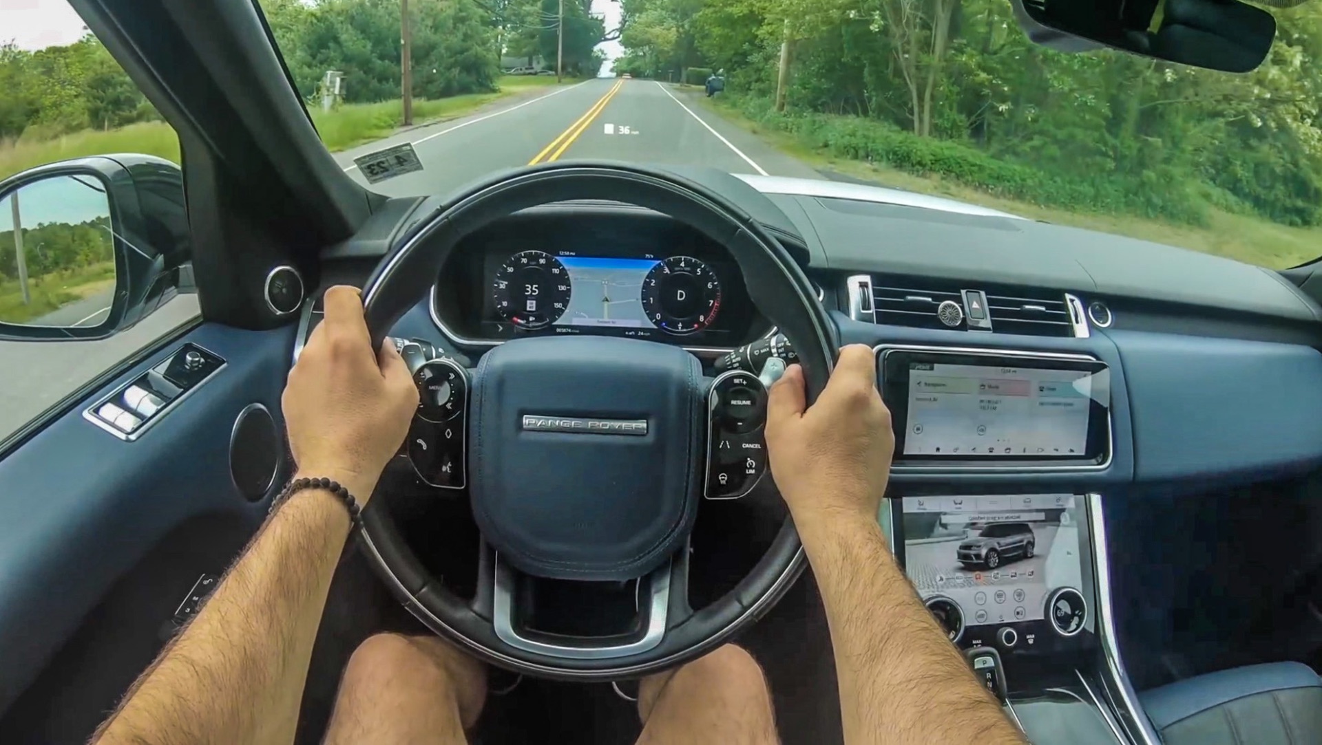 Range Rover Sport POV Test Drive [без комментариев] смотреть онлайн