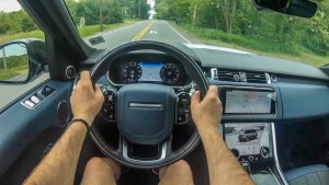 Range Rover Sport POV Test Drive [без комментариев]