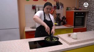 Утреннее меню. Готовим пасту с грибами и брокколи