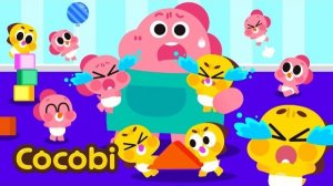 🍿🌈Заботимся о 10 малышах😍 + Еще больше веселых песен для детей | Cocobi