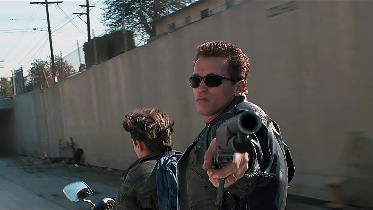 Truck-chase scene | Terminator 2 [Remastered] смотреть онлайн