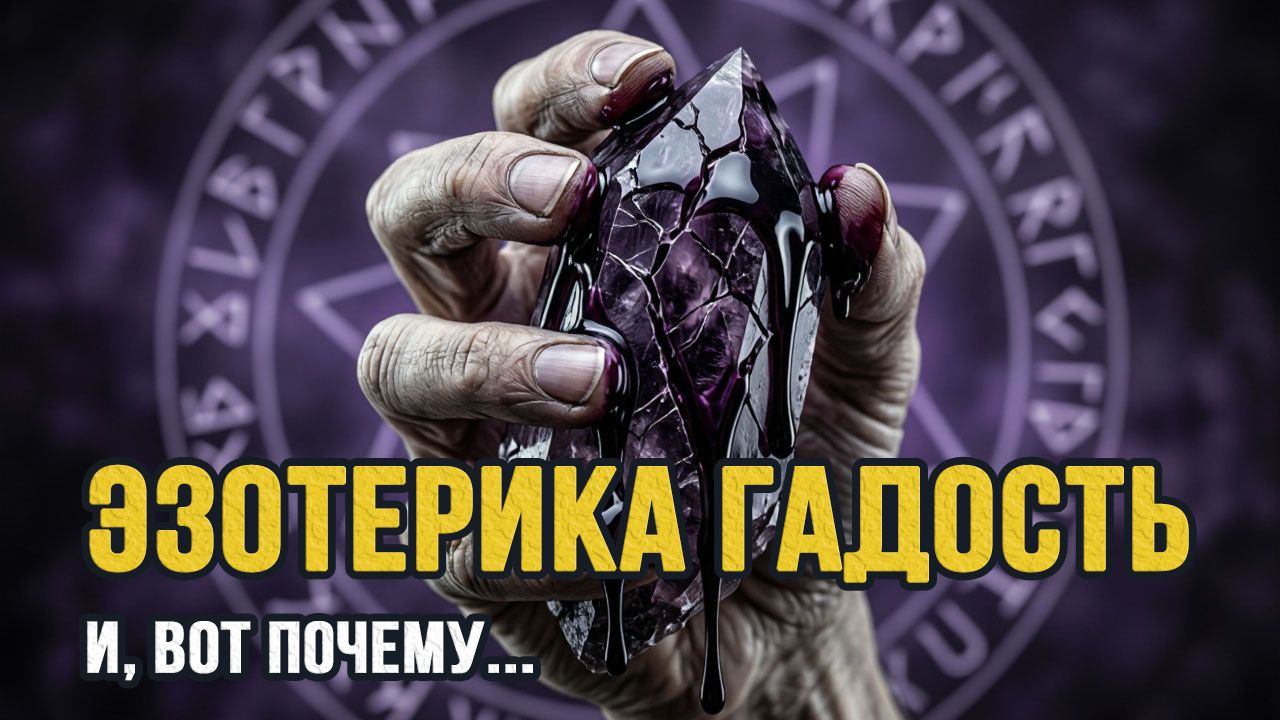 Эзотерика гадость и вот почему...